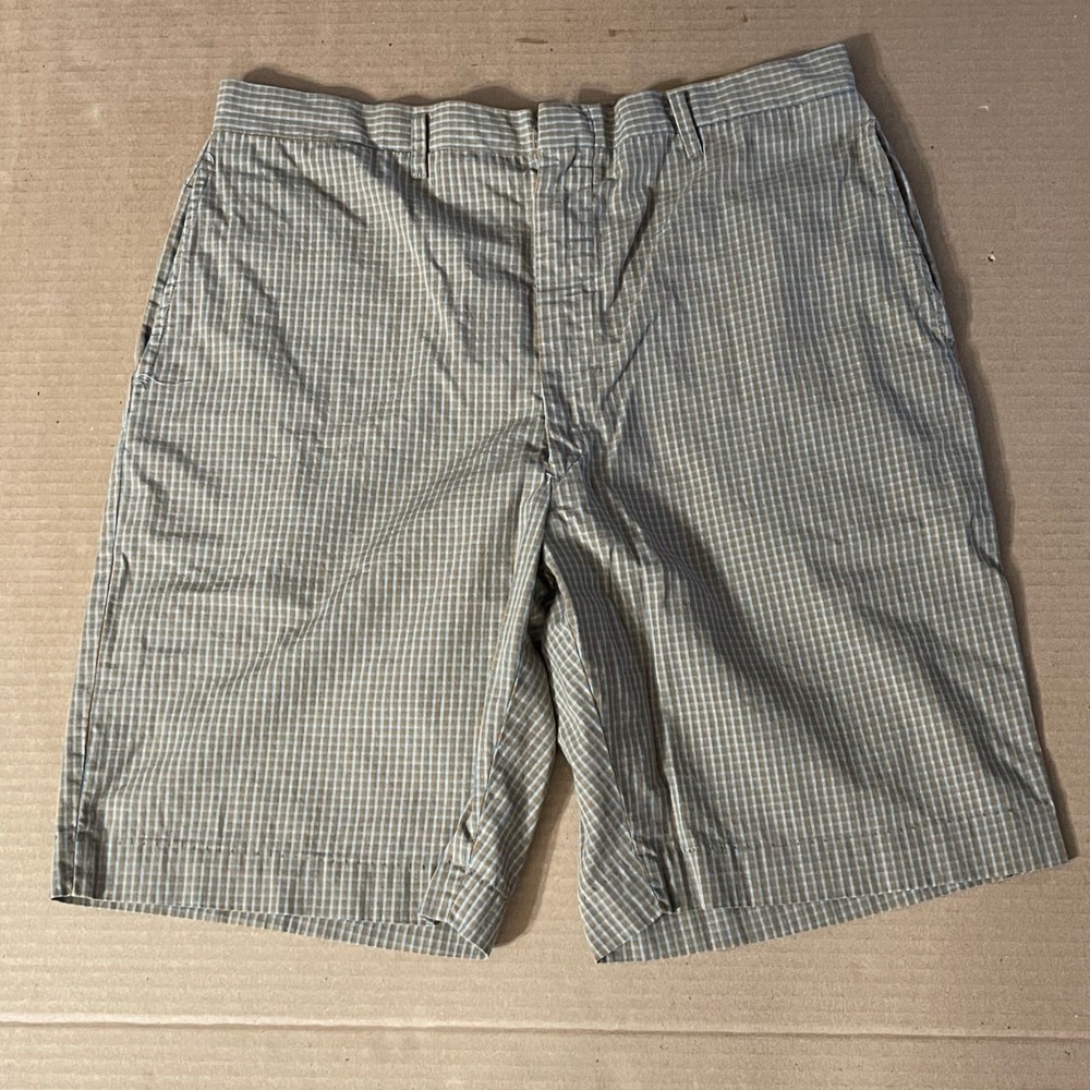 Vintage Shorts McGregor Size 36 60s 70s Colorful Plaid Mod International